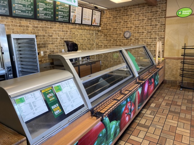 Subway Franchise for Sale averaging $9,275 weekly YTD sales!